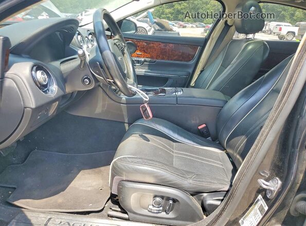 SAJWA1C75G8V91333 2016 JAGUAR XJ Черный Вид салона спереди
