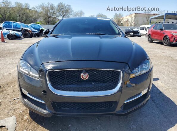 SAJWA1C78H8W08420 2017 JAGUAR XJ Black Вид спереду