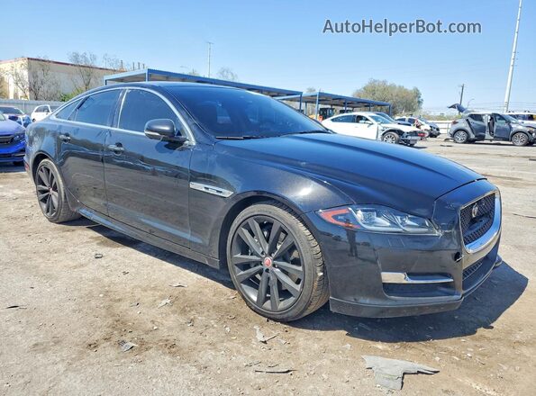 SAJWA1C78H8W08420 2017 JAGUAR XJ Black Передня права чверть