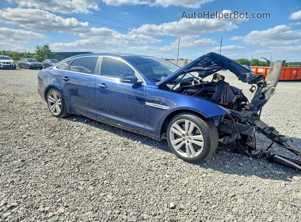SAJWA2G71G8V92592 2016 JAGUAR XJL Blue Առջևի աջ