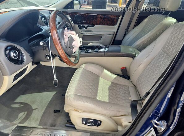 SAJWA2G71G8V92592 2016 JAGUAR XJL Blue Սալոնի դիմացի տեսք