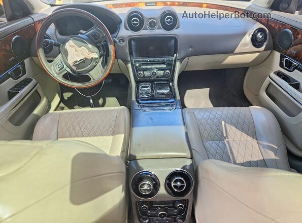 SAJWA2G71G8V92592 2016 JAGUAR XJL Blue Առջևի վահանակի տեսք