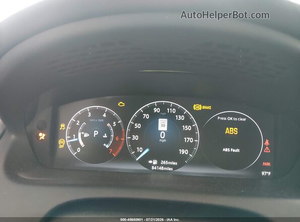 SAJWA2G73G8V91329 2016 JAGUAR XJ Black Հետևի նստատեղերի տեսք