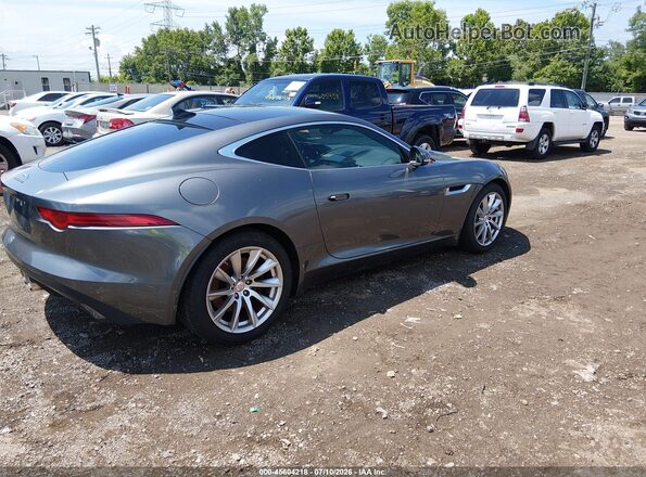 SAJWA6AT0G8K22344 2016 JAGUAR F-TYPE Gray Trasero derecho