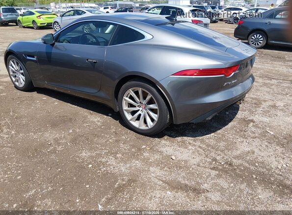SAJWA6AT0G8K22344 2016 JAGUAR F-TYPE Gray Trasero izquierdo