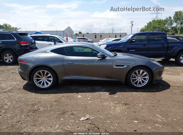 SAJWA6AT0G8K22344 2016 JAGUAR F-TYPE Gray Vista interior trasera