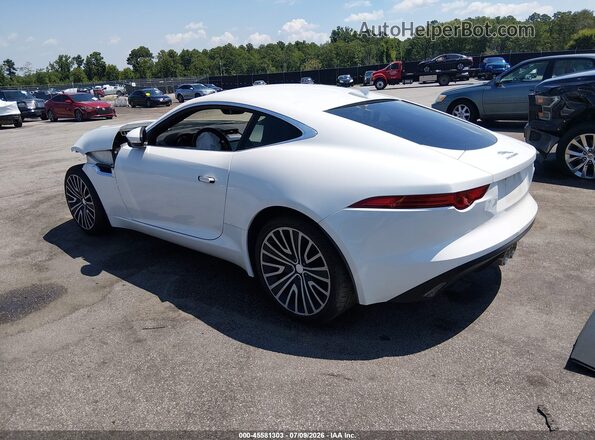 SAJWA6AT0H8K41221 2017 JAGUAR F-TYPE White Trasero izquierdo