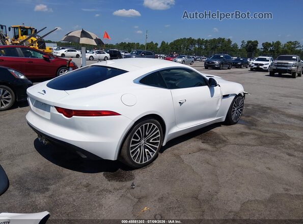 SAJWA6AT0H8K41221 2017 JAGUAR F-TYPE White Trasero derecho