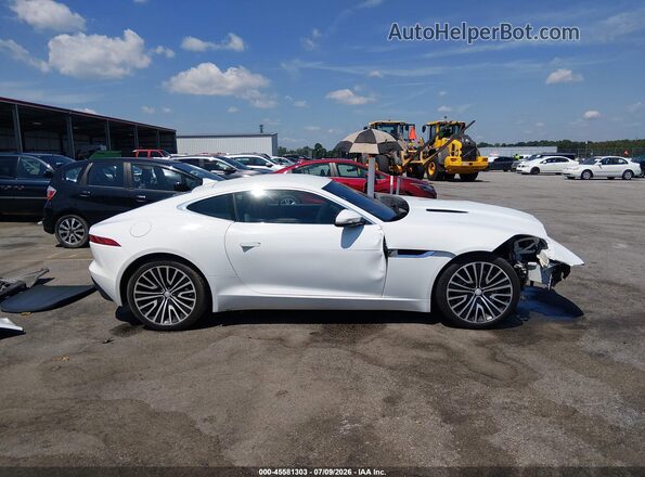 SAJWA6AT0H8K41221 2017 JAGUAR F-TYPE White Vista interior de 360 grados