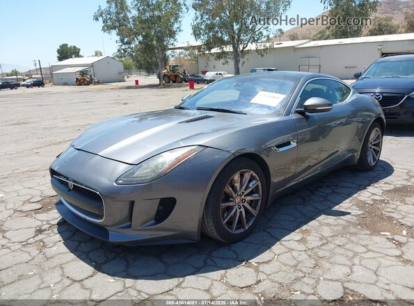 SAJWA6AT8H8K42343 2017 JAGUAR F-TYPE Серый Передняя левая четверть