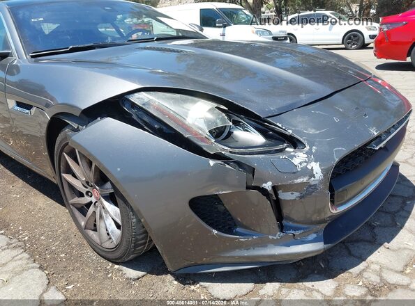SAJWA6AT8H8K42343 2017 JAGUAR F-TYPE Серый Вид спереди