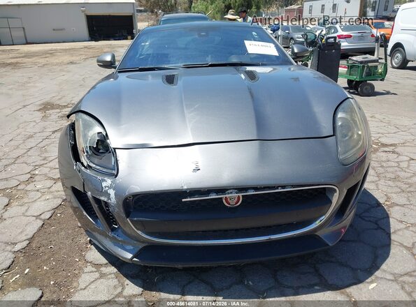 SAJWA6AT8H8K42343 2017 JAGUAR F-TYPE Серый Вид щитка приборов