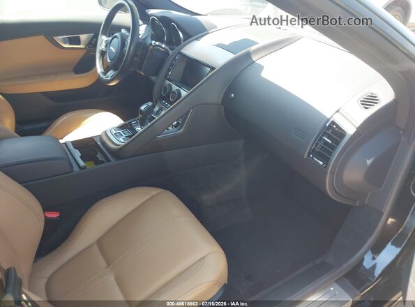 SAJWA6ET0G8K29899 2016 JAGUAR F-TYPE Black Вид салону спереду