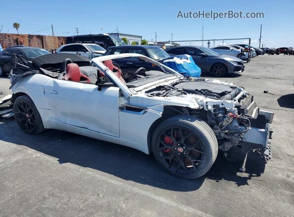 SAJWB6FC2G8K27874 2016 JAGUAR F-TYPE White Передня права чверть