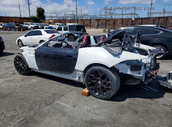SAJWB6FC2G8K27874 2016 JAGUAR F-TYPE White Задня ліва чверть
