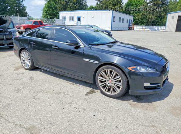 SAJWJ1CD7G8W00474 2016 JAGUAR XJ Черный Передняя правая четверть