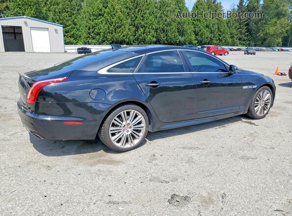 SAJWJ1CD7G8W00474 2016 JAGUAR XJ Черный Задняя правая четверть