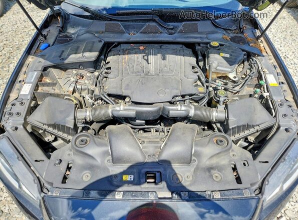 SAJWJ1CD8G8W00984 2016 JAGUAR XJ Черный Вид задней части салона