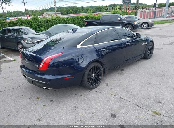 SAJWJ2GD1G8V93229 2016 JAGUAR XJ Синий Задняя правая четверть