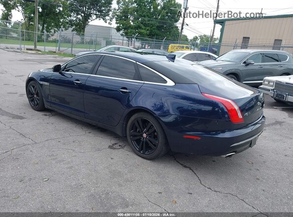 SAJWJ2GD1G8V93229 2016 JAGUAR XJ Синий Задняя левая четверть