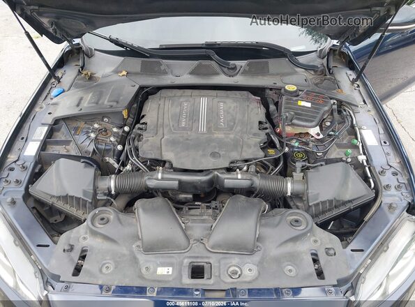 SAJWJ2GD1G8V93229 2016 JAGUAR XJ Синий Вид сзади