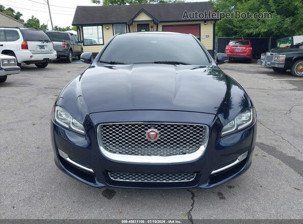 SAJWJ2GD1G8V93229 2016 JAGUAR XJ Синий Вид щитка приборов