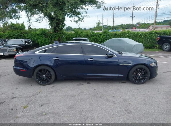 SAJWJ2GD1G8V93229 2016 JAGUAR XJ Синий Вид задней части салона