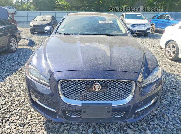 SAJWJ2GD3H8W10954 2017 JAGUAR XJL Blue Widok z przodu