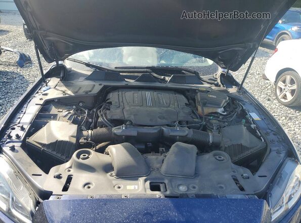 SAJWJ2GD3H8W10954 2017 JAGUAR XJL Blue Widok wnętrza z tyłu