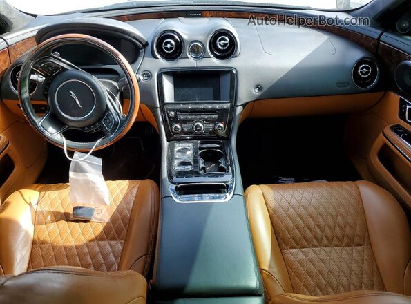 SAJWJ2GD5H8W08980 2017 JAGUAR XJL Black Առջևի վահանակի տեսք