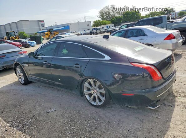 SAJWJ2GD5H8W08980 2017 JAGUAR XJL Black Հետևի ձախ
