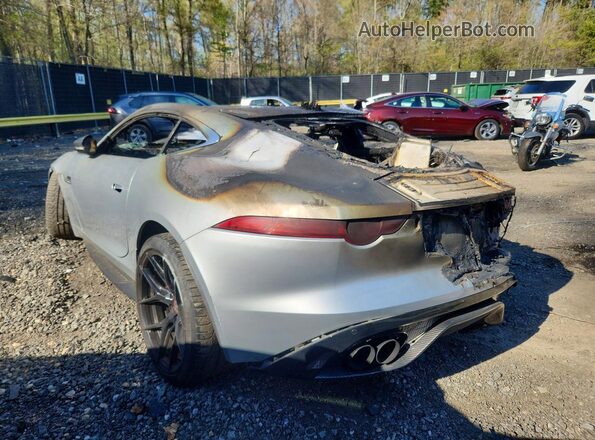 SAJWJ6DL5GMK29583 2016 JAGUAR F-TYPE Silver უკანა მარცხენა