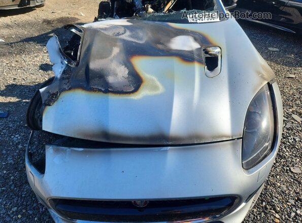 SAJWJ6DL5GMK29583 2016 JAGUAR F-TYPE Silver უკანა სალონის ხედი