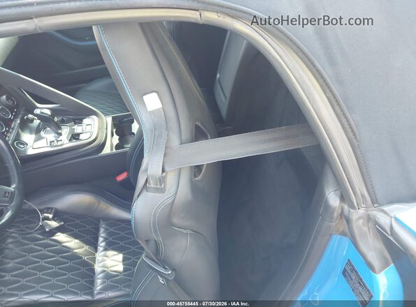 SAJWJ6K87HMK38656 2017 JAGUAR F-TYPE Blue Widok naklejki z numerem VIN