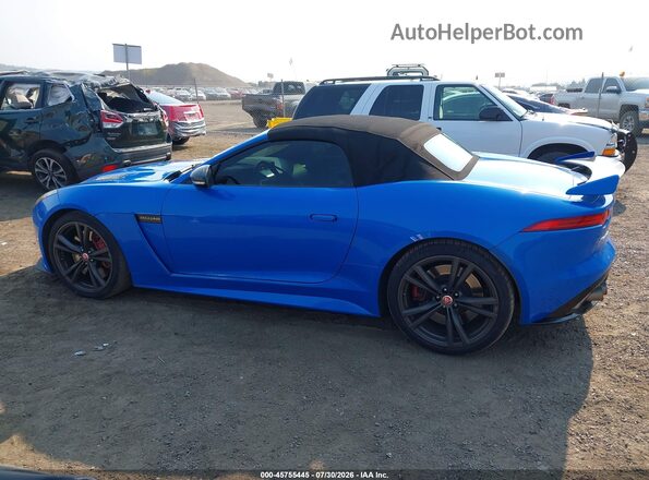 SAJWJ6K87HMK38656 2017 JAGUAR F-TYPE Blue Widok wnętrza 360 stopni