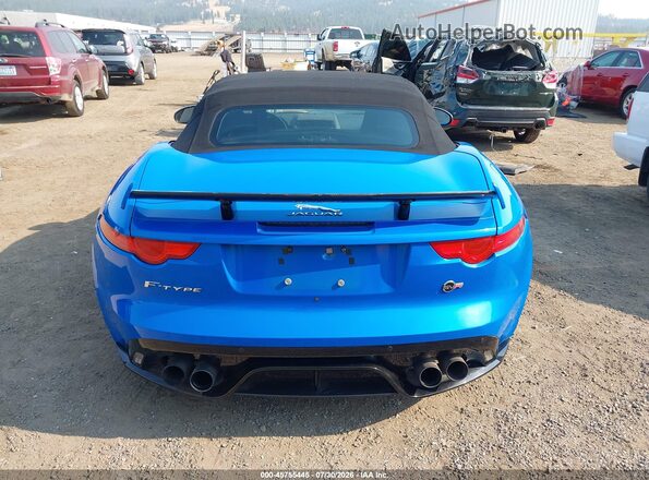 SAJWJ6K87HMK38656 2017 JAGUAR F-TYPE Blue 
