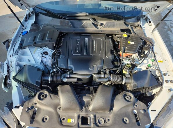 SAJXJ1CD0K8W20336 2019 JAGUAR XJ Белый Вид задней части салона