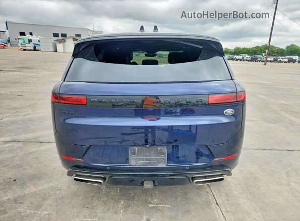 SAL119E43PA132409 2023 LAND ROVER RANGE Синий Вид сзади