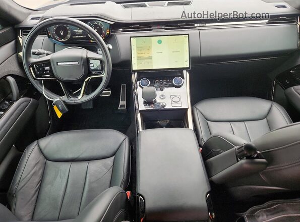 SAL119E43PA132409 2023 LAND ROVER RANGE Синий Вид панели приборов