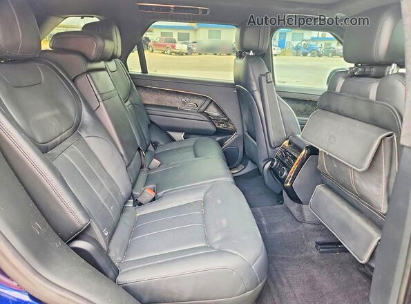 SAL119E43PA132409 2023 LAND ROVER RANGE Синий Вид задних сидений