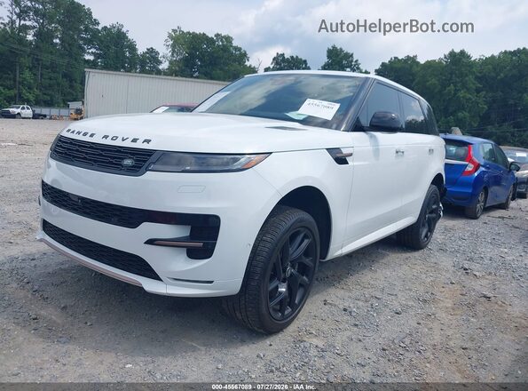 SAL1L9E45SA442984 2025 LAND ROVER RANGE ROVER SPORT White Vista tres cuartos delantera izquierda