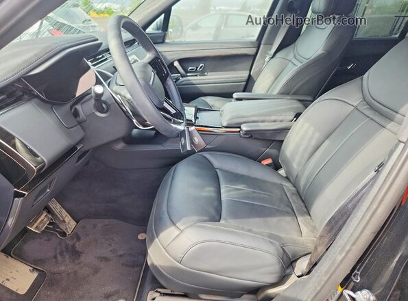 SAL1L9E95SA459683 2025 LAND ROVER RANGE Black Widok wnętrza z przodu