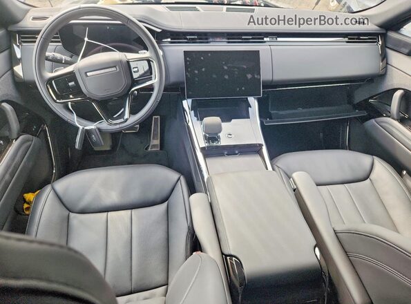 SAL1L9E95SA459683 2025 LAND ROVER RANGE Black Widok deski rozdzielczej