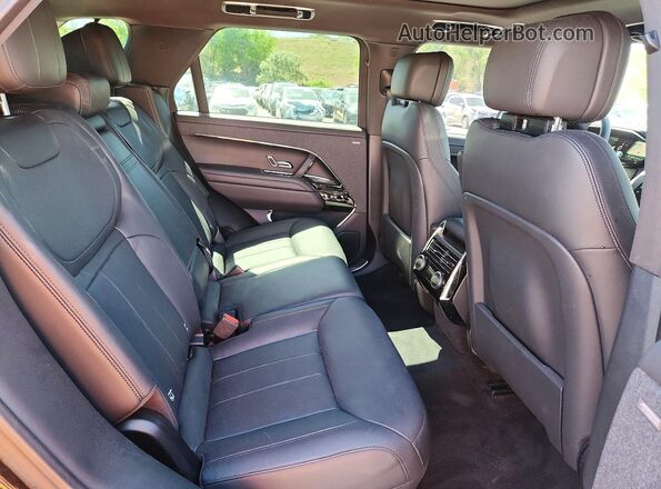 SAL1L9E98SA466403 2025 LAND ROVER RANGE Black Vista interior trasera