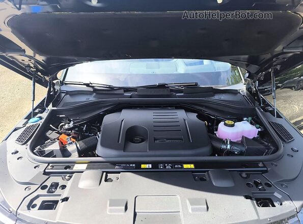 SAL1L9FU3TA635666 2026 LAND ROVER RANGE Black Вид підкапотного простору