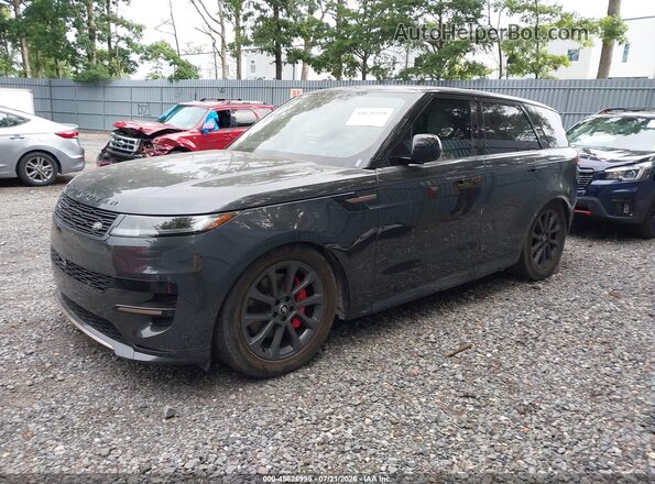 SAL1L9FU4SA422319 2025 LAND ROVER RANGE ROVER SPORT Black Առջևի ձախ երեք քառորդ տեսարան