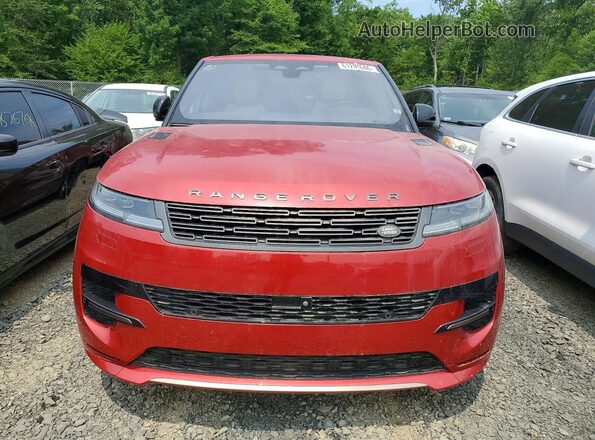 SAL1L9FU6PA104435 2023 LAND ROVER RANGE Red Vista frontal