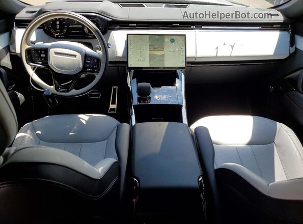 SAL1L9FU8RA414136 2024 LAND ROVER RANGE Silver Vista del salpicadero