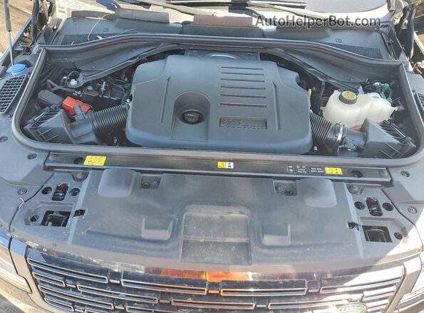 SAL1L9FU9SA437785 2025 LAND ROVER RANGE Black Engine compartment view