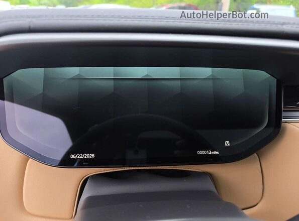 SAL1P9EU3TA635110 2026 LAND ROVER RANGE Серый Вид панели приборов